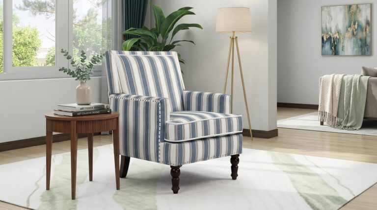 10 Best Navy Pinstripe Accent Chairs for 2026