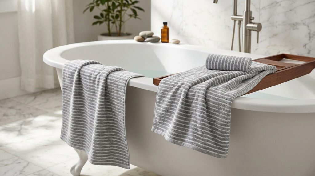 7 Best Gray and White Striped Bath Sheets for 2026