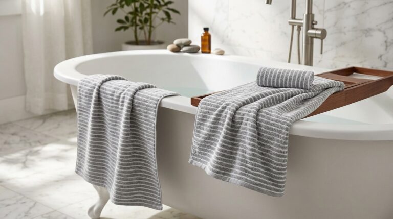 7 Best Gray and White Striped Bath Sheets for 2026