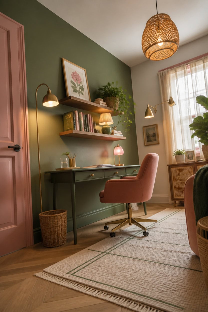 warm layered lighting for color