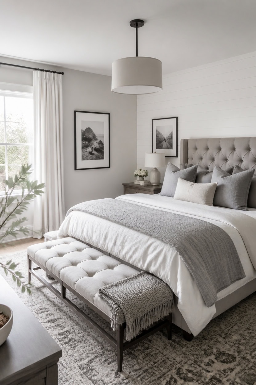 airy gray and white lived in