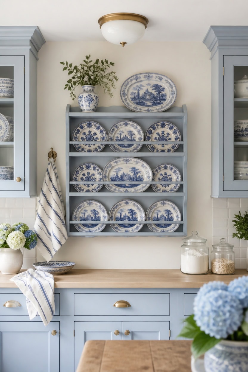 blue and white china focality