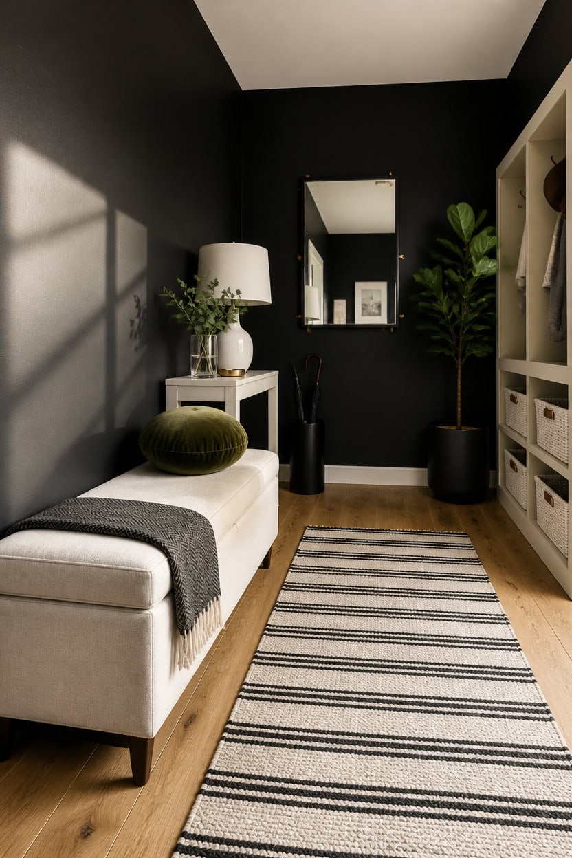 bold black bright cubbies