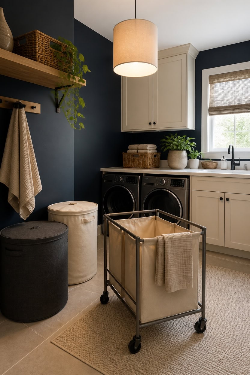 budget friendly laundry room look