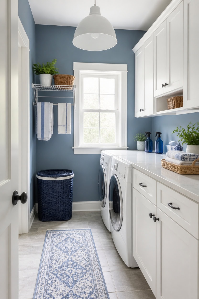 calm azurite laundry retreat