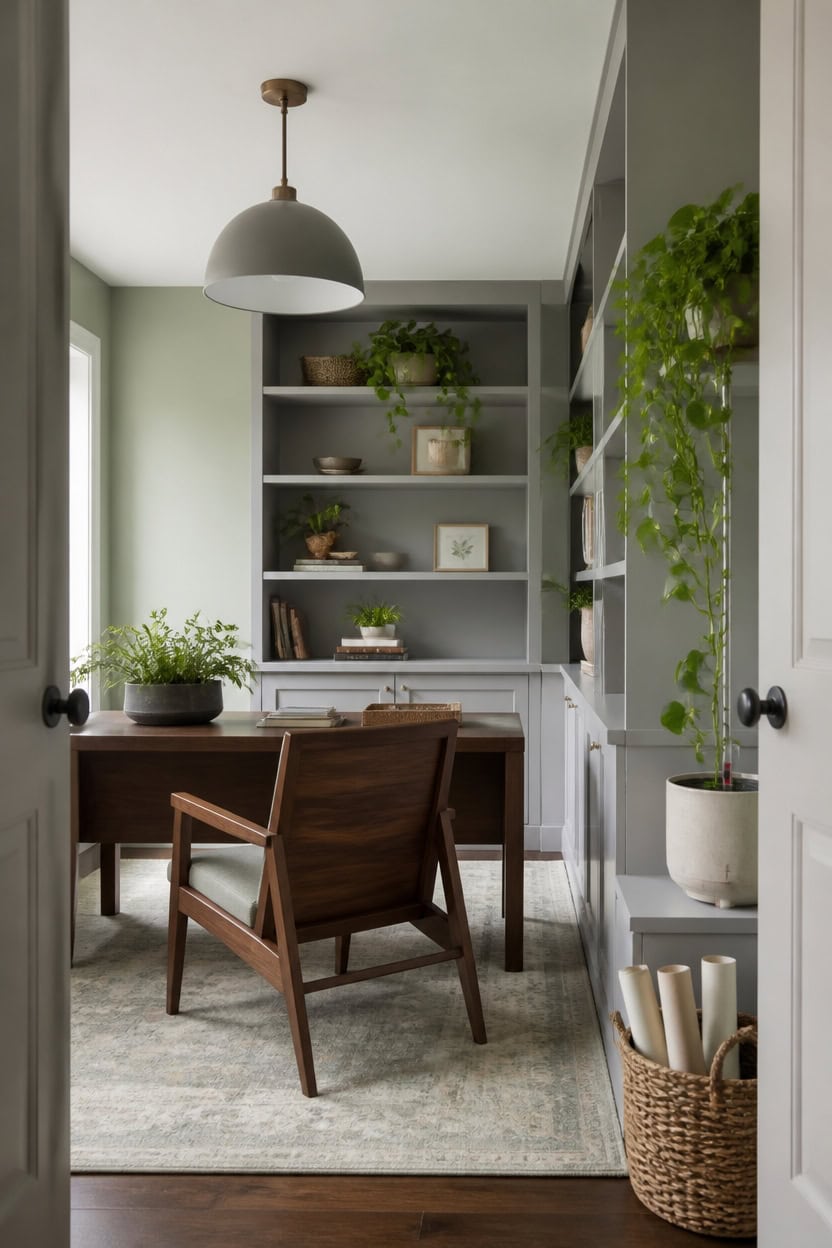 calm green shelf care