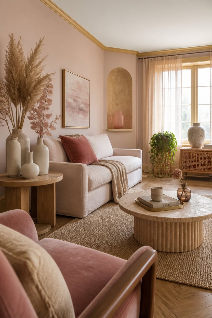 Ceramic, Glass, and Textured Vases That Suit This Palette