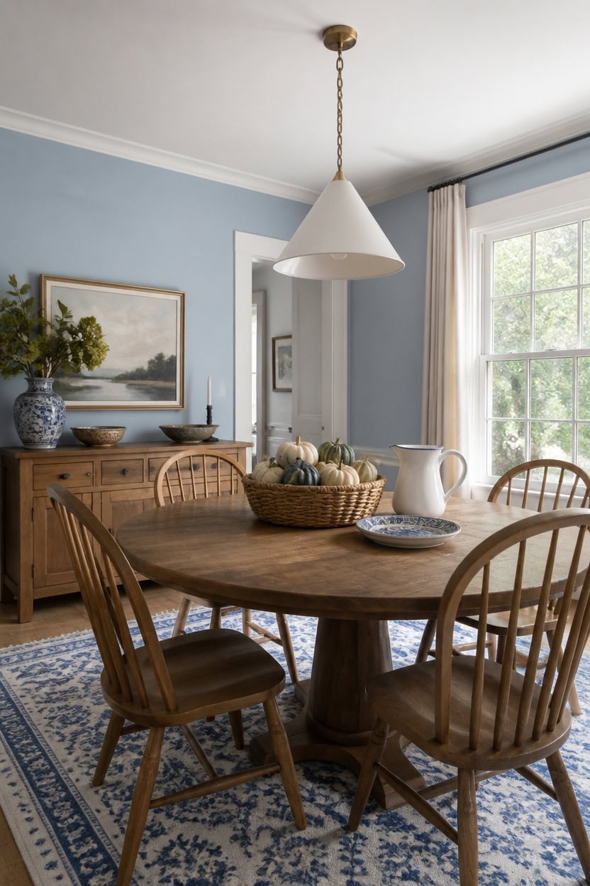 chiswell blue cozy dining