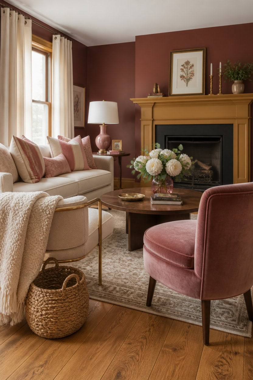 Choosing the Right Shade of Dusty Rose for Your Walls