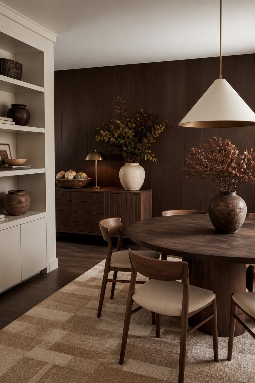 country redwood anchored dining