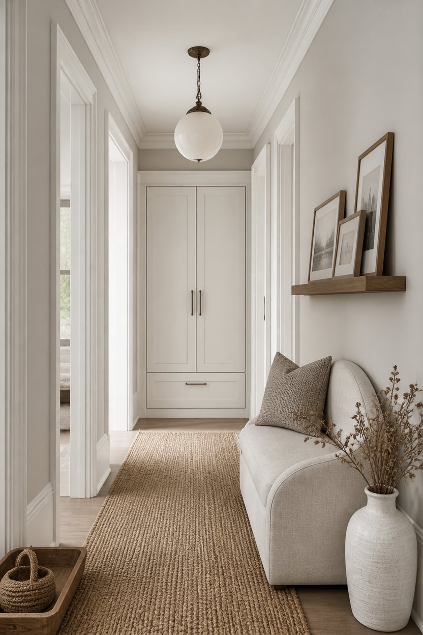 crisp white trim gray
