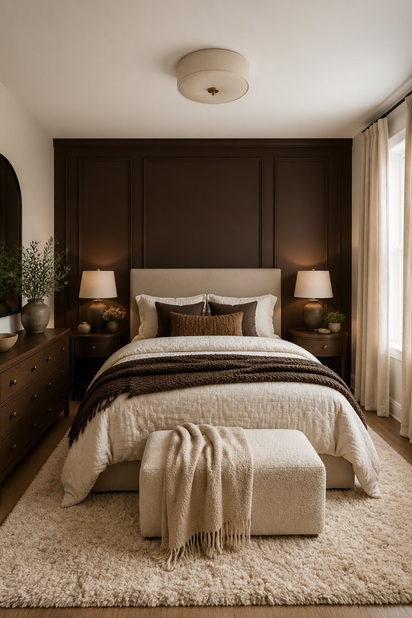dark brown cream sanctuary