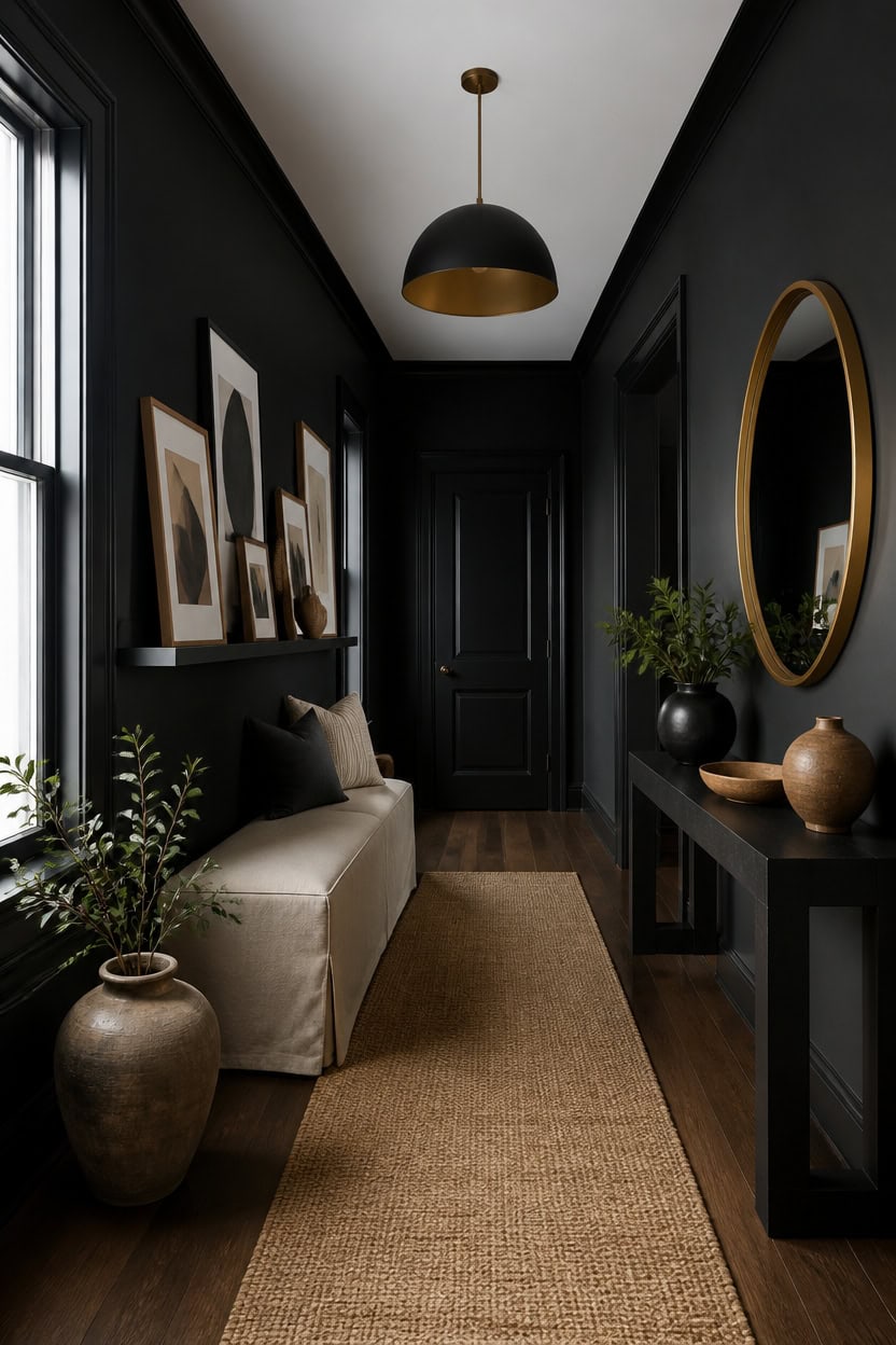 deep black gallery vignette