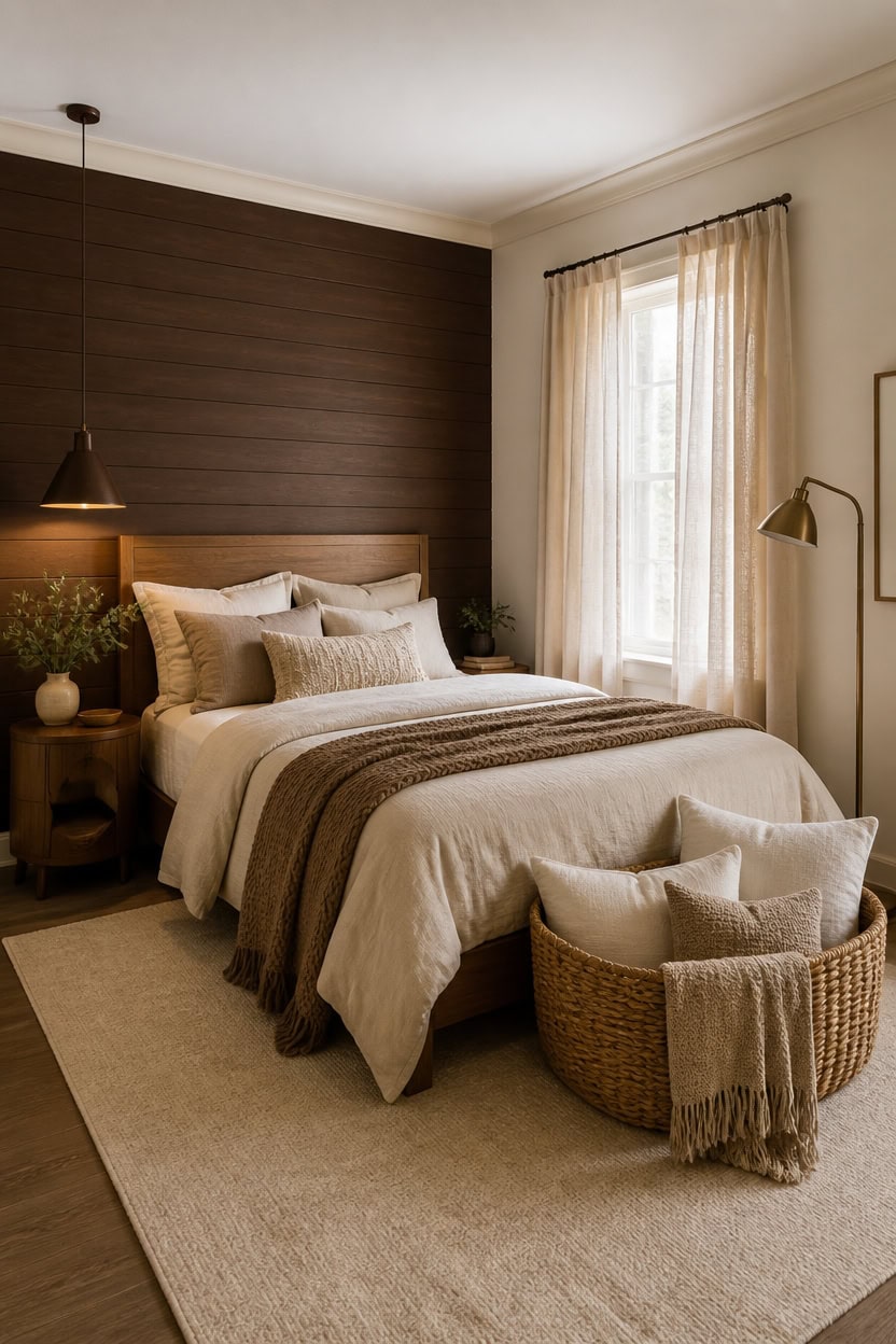 deep redwood light cream