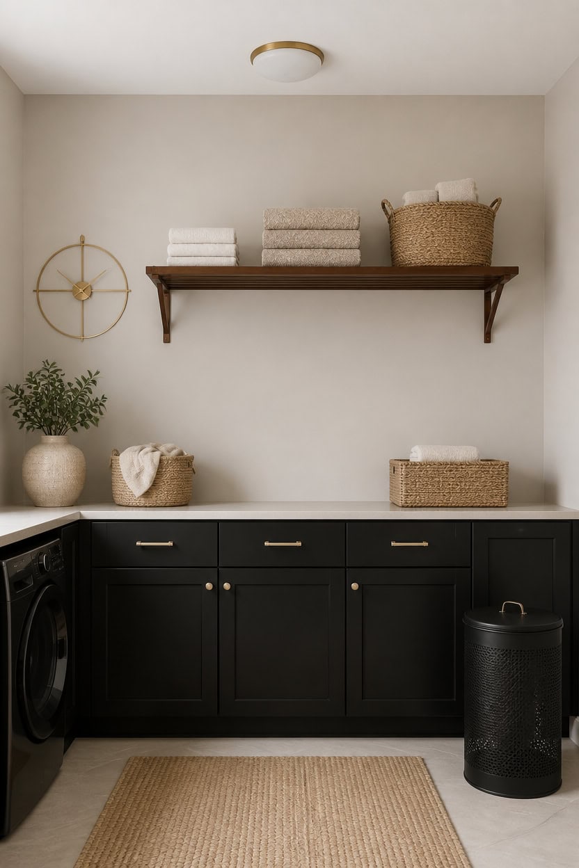 deliberate beige black gold