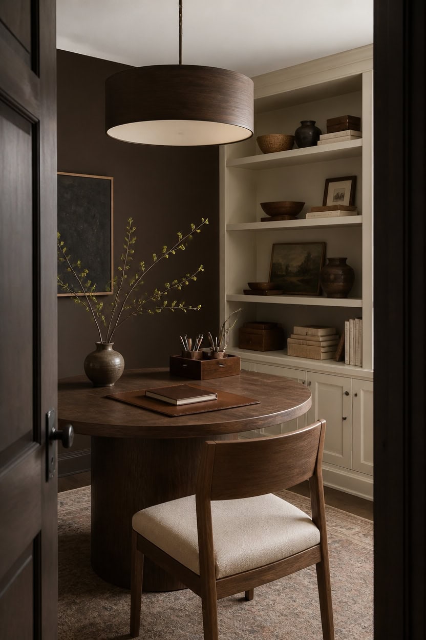 intentional warm curated vignette