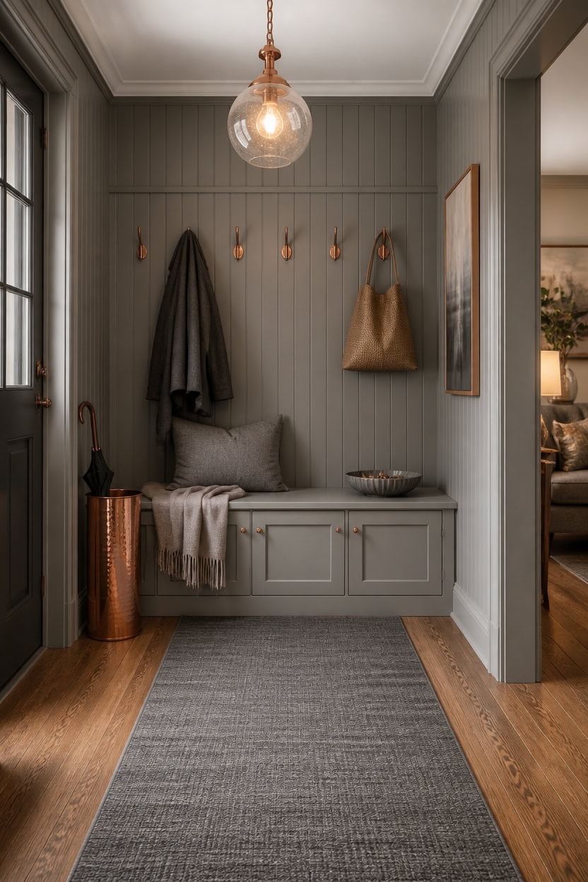 light mid gray entryway harmony