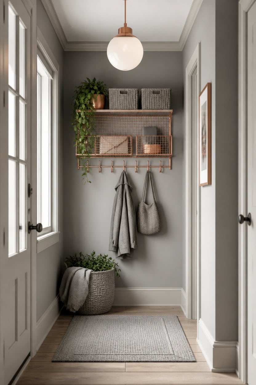 mid tone gray copper rhythm
