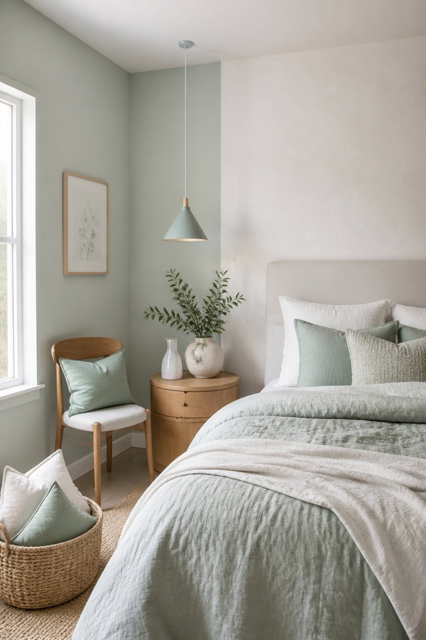 minimal mint bedside simplicity