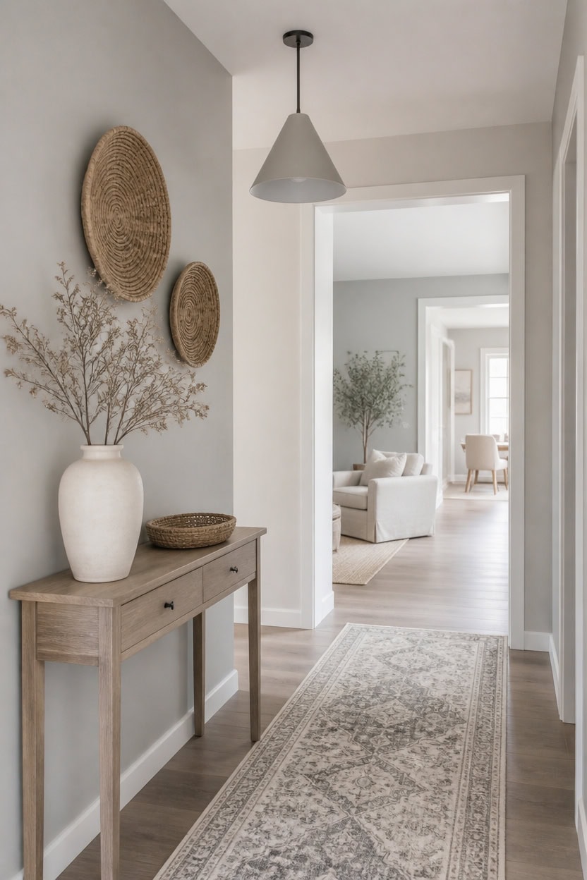 neutral gray to white transition