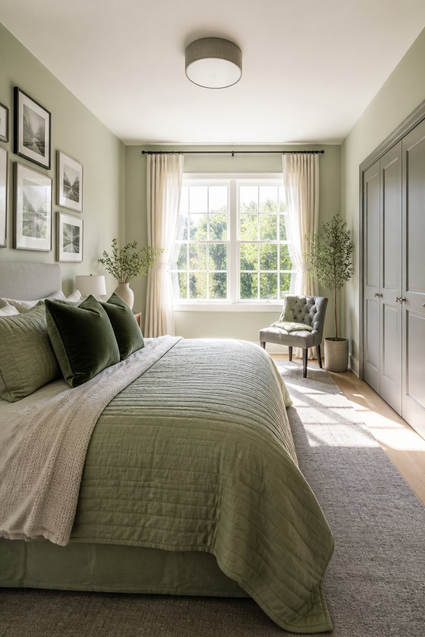soft green balanced neutrals