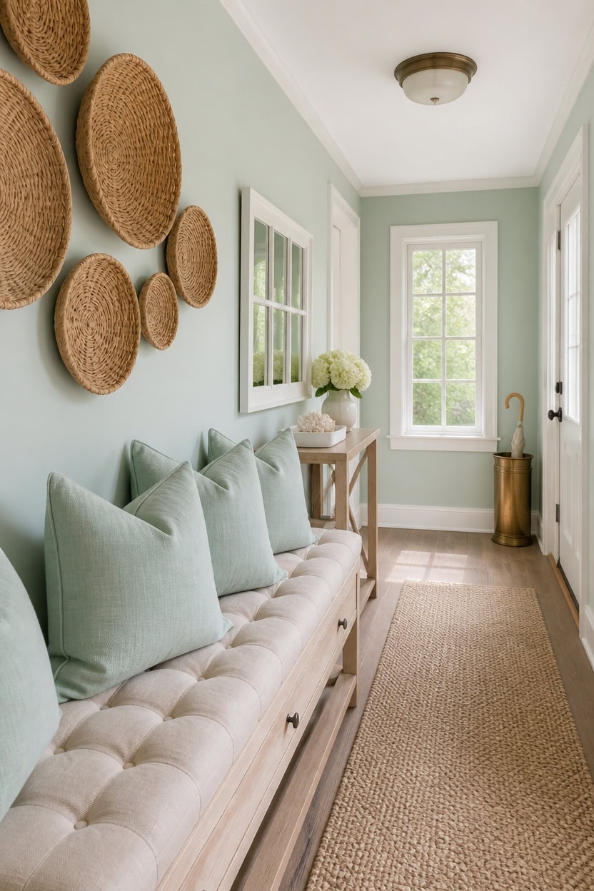 soft mint coastal farmhouse