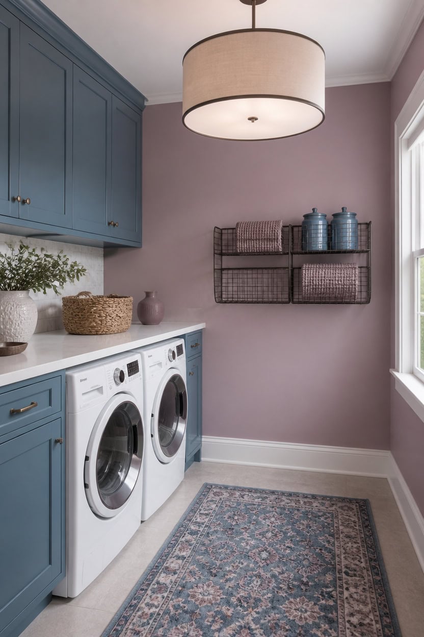 spellbound blue meets mauve
