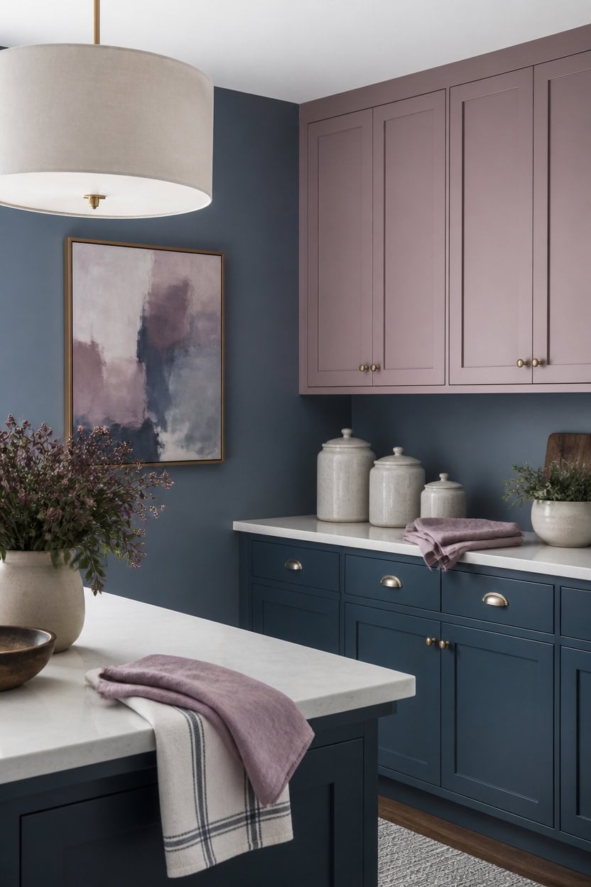 spellbound mauve kitchen harmony