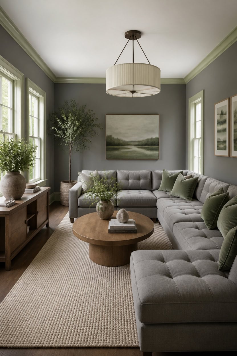 stormy gray sectional vignette