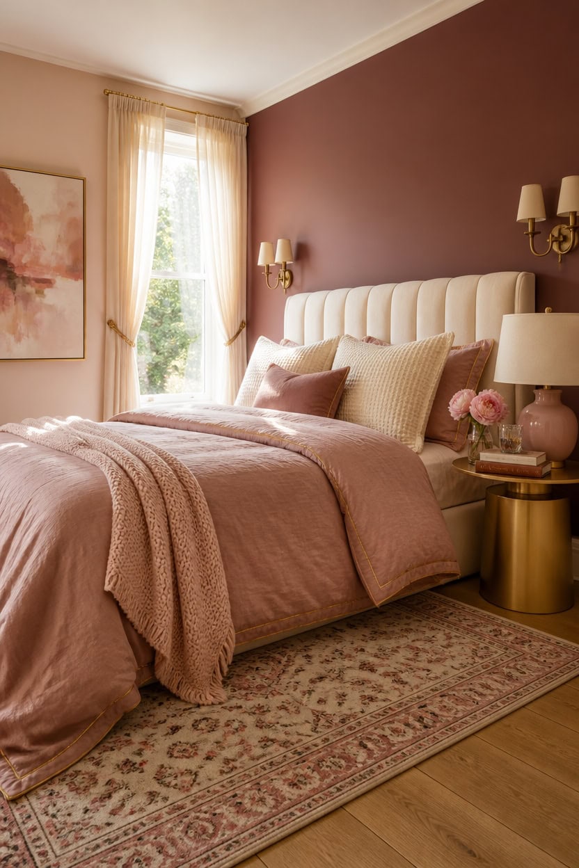 The Best Dusty Rose Wall Colors to Start With