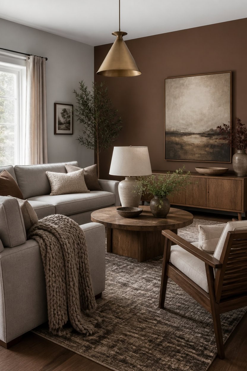 tranquility walls tawny accent