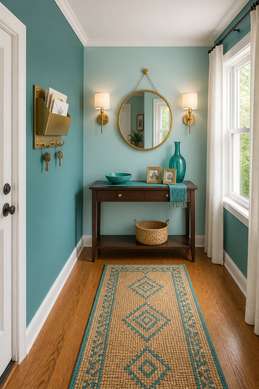 turquoise gold unify home