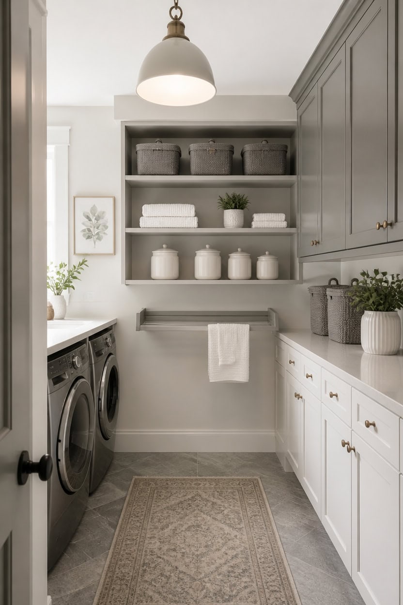 two tone custom feel laundrywall