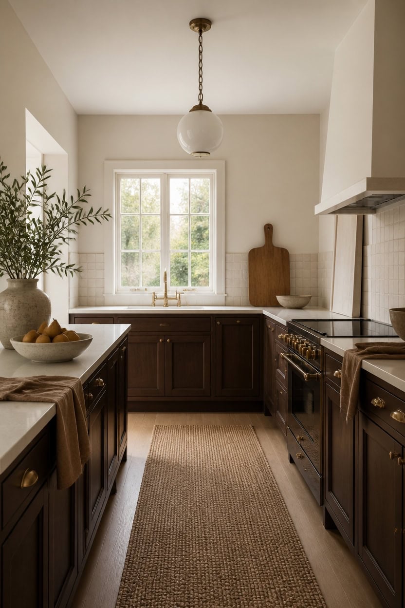 warm cream grounded brown texture