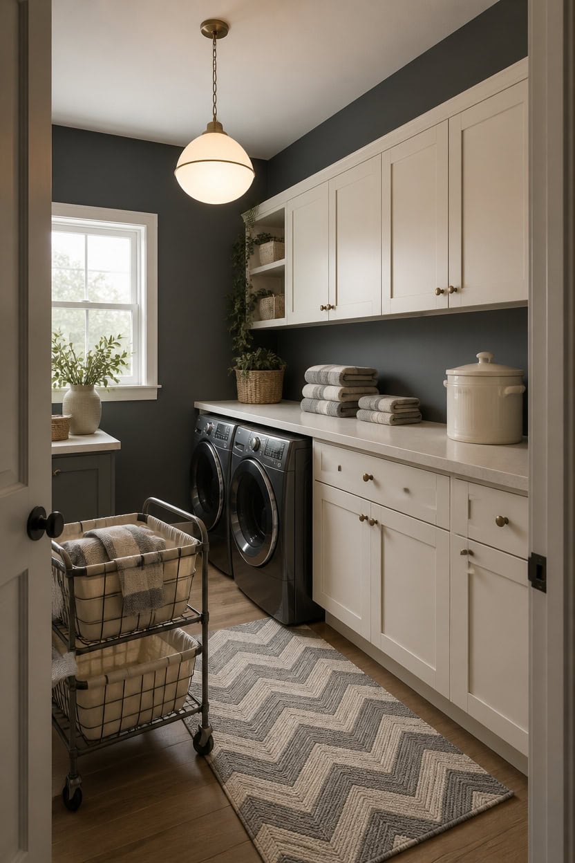 warm gray balanced laundry