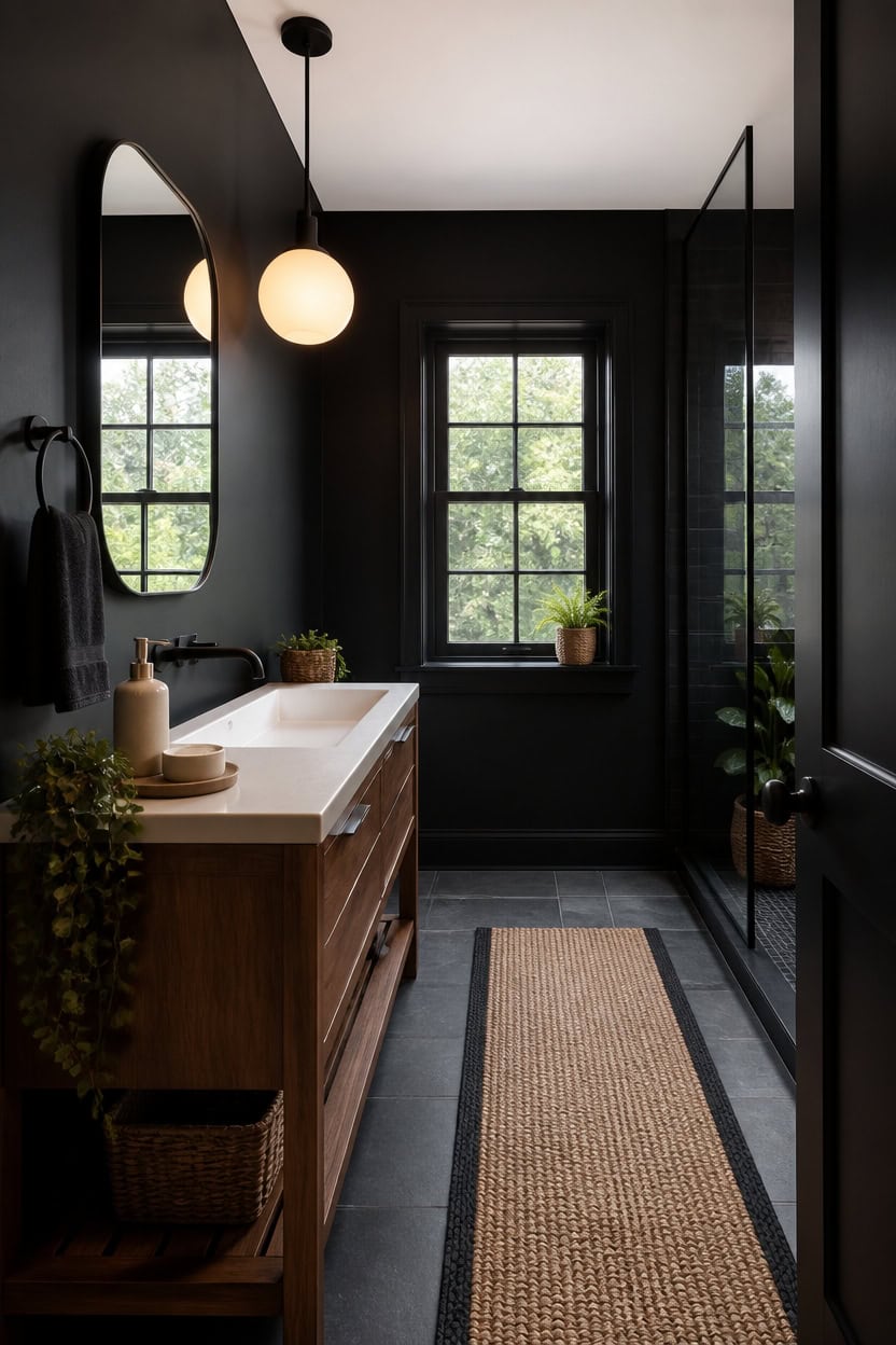 warm walnut anchors blackness