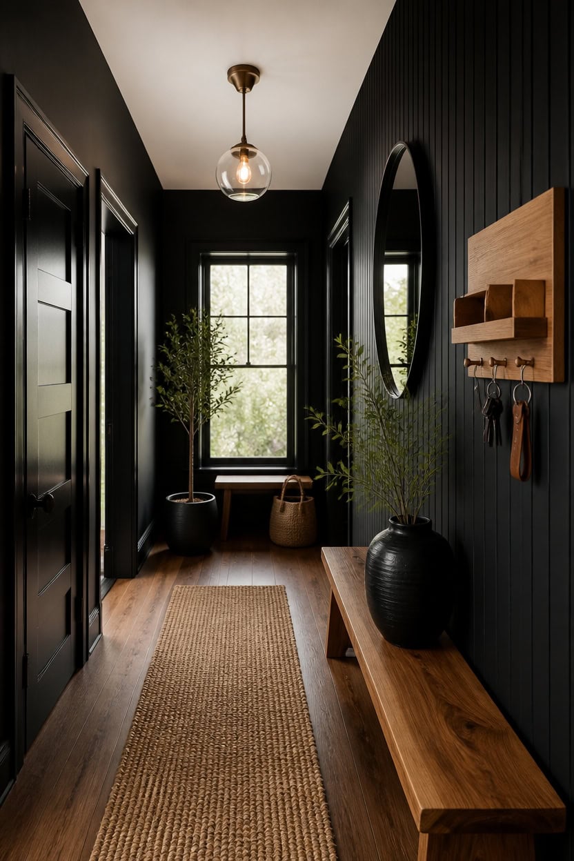warm woods deep black