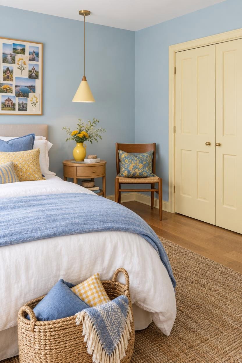 airy keepsake filled cozy corner
