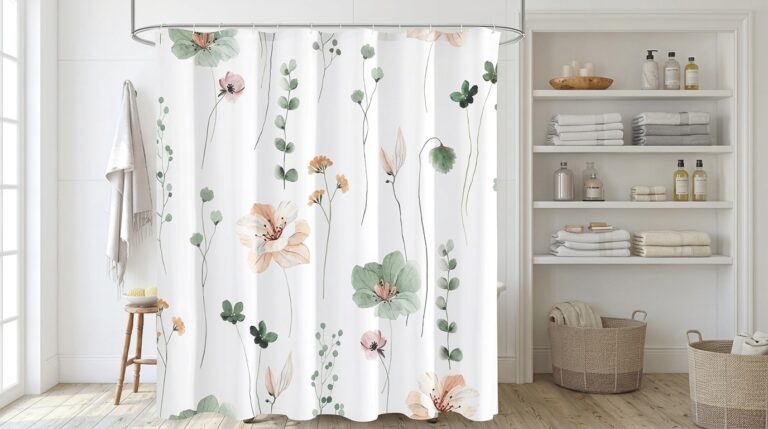 10 Best Floral Shower Curtains for 2026 (Brighten Your Bathroom)