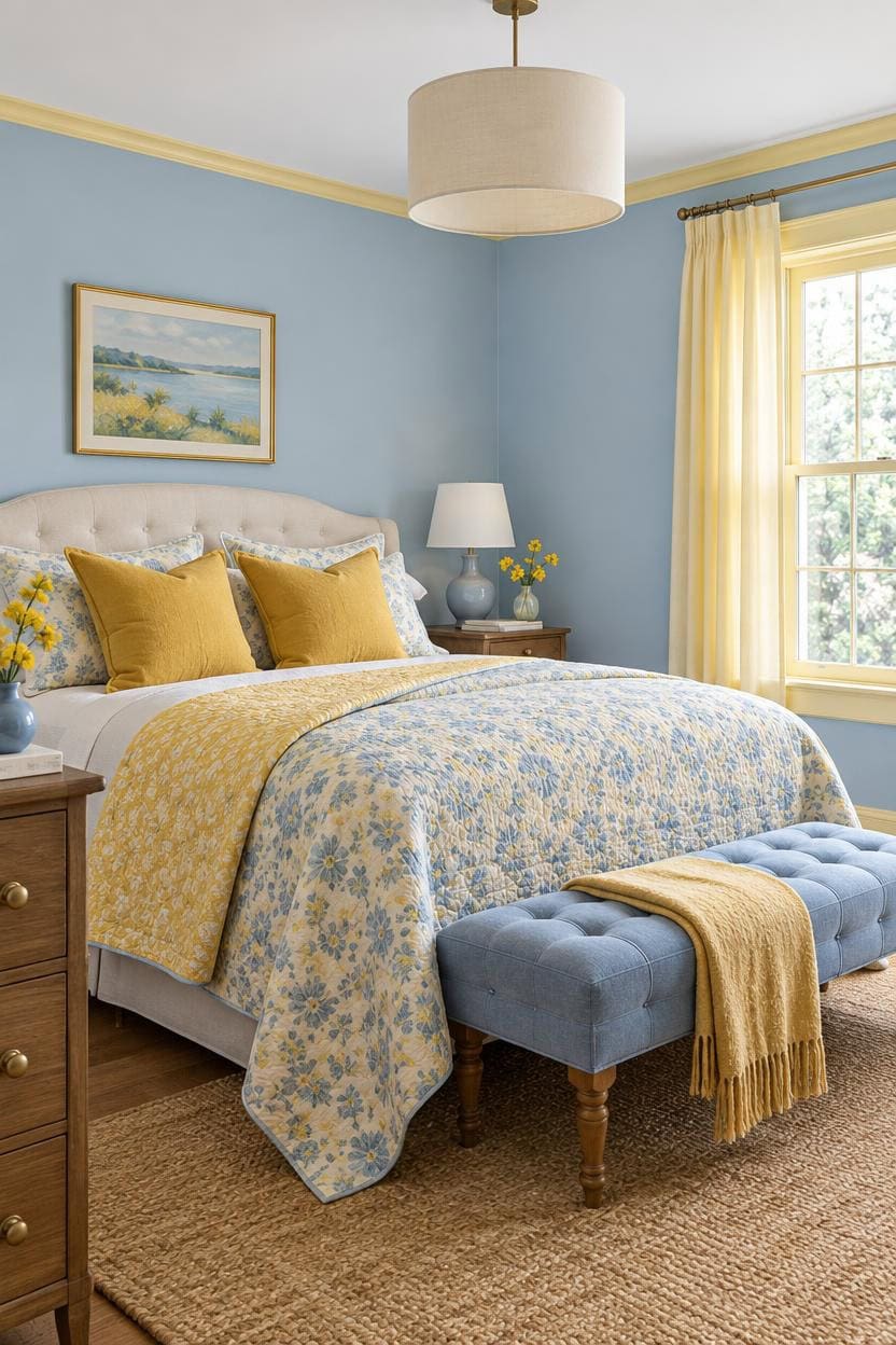 lived in blue and yellow