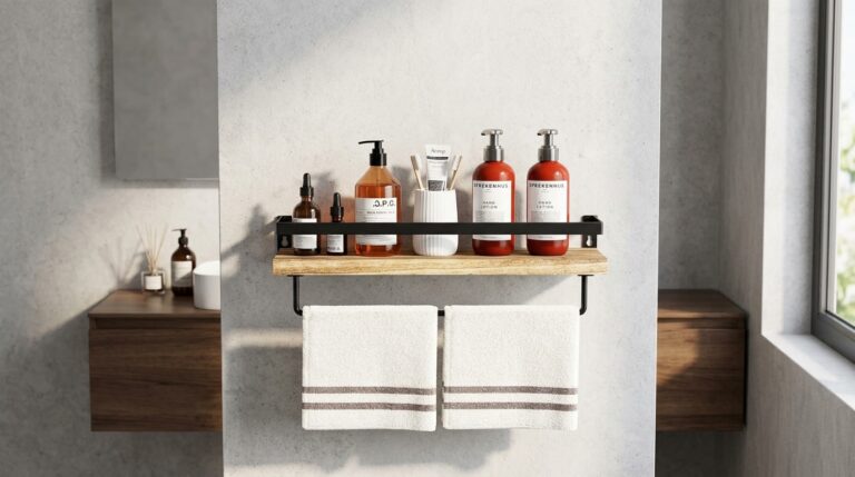 10 Best Shelves with Towel Bar for 2026 (Stylish Storage Picks)