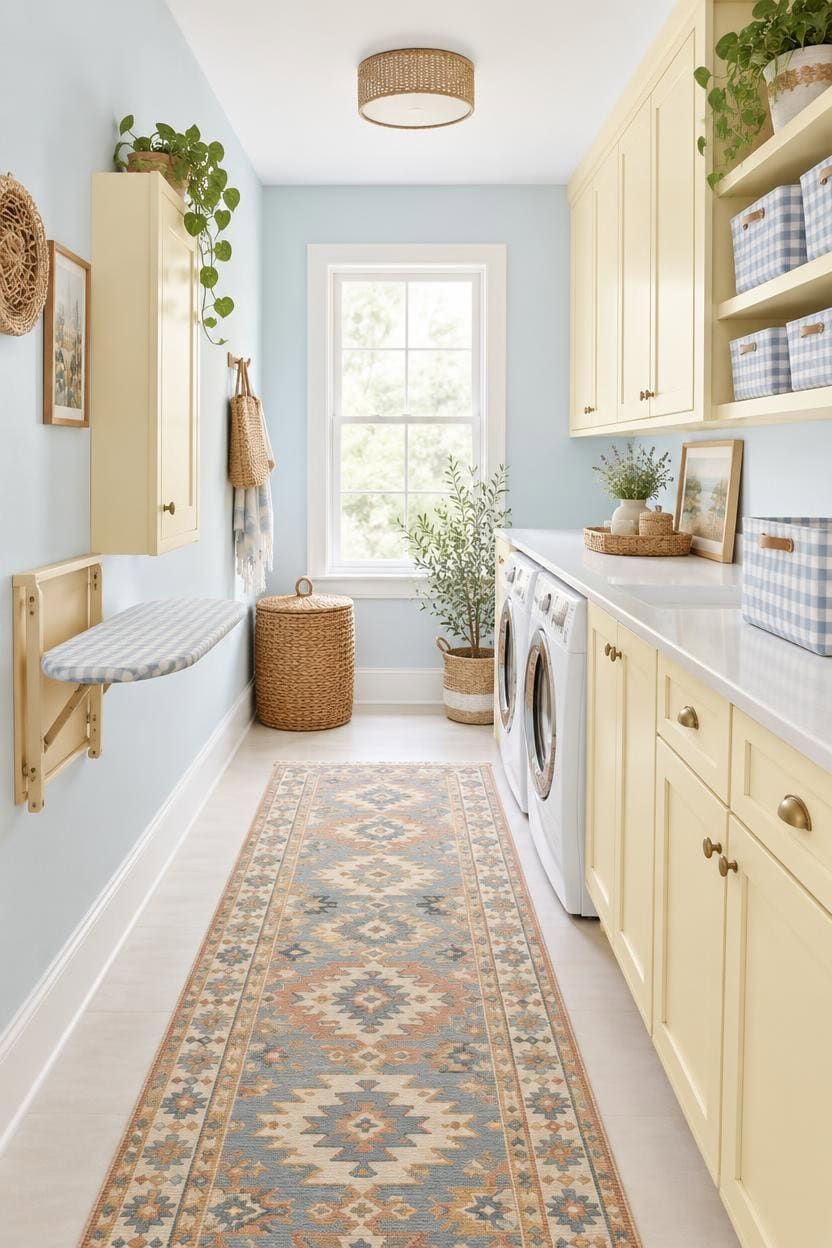 soft sky sunny cabinets