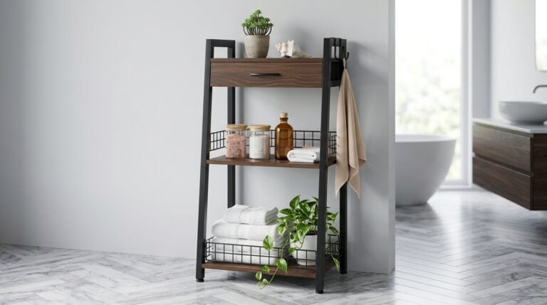 10 Best Bathroom Ladder Shelves for 2026 (Stylish Storage Ideas)
