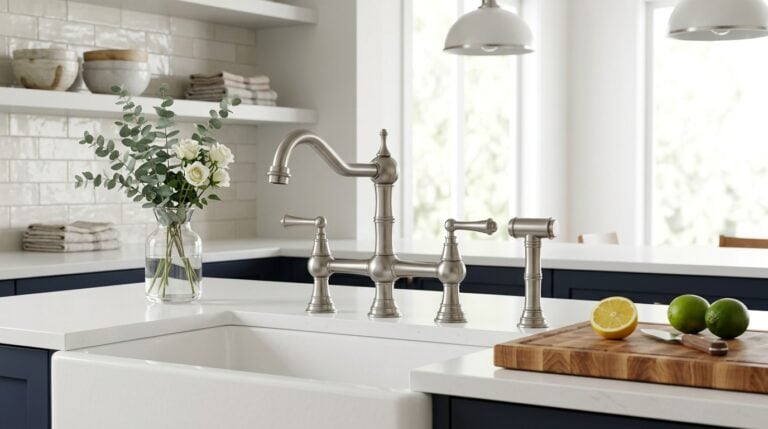 10 Best Bridge Kitchen Faucets for 2026 (Stylish & Functional)