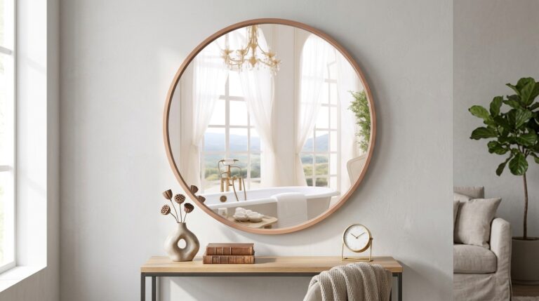 10 Best Round Wood Mirrors for 2026 (Stylish Home Upgrades)