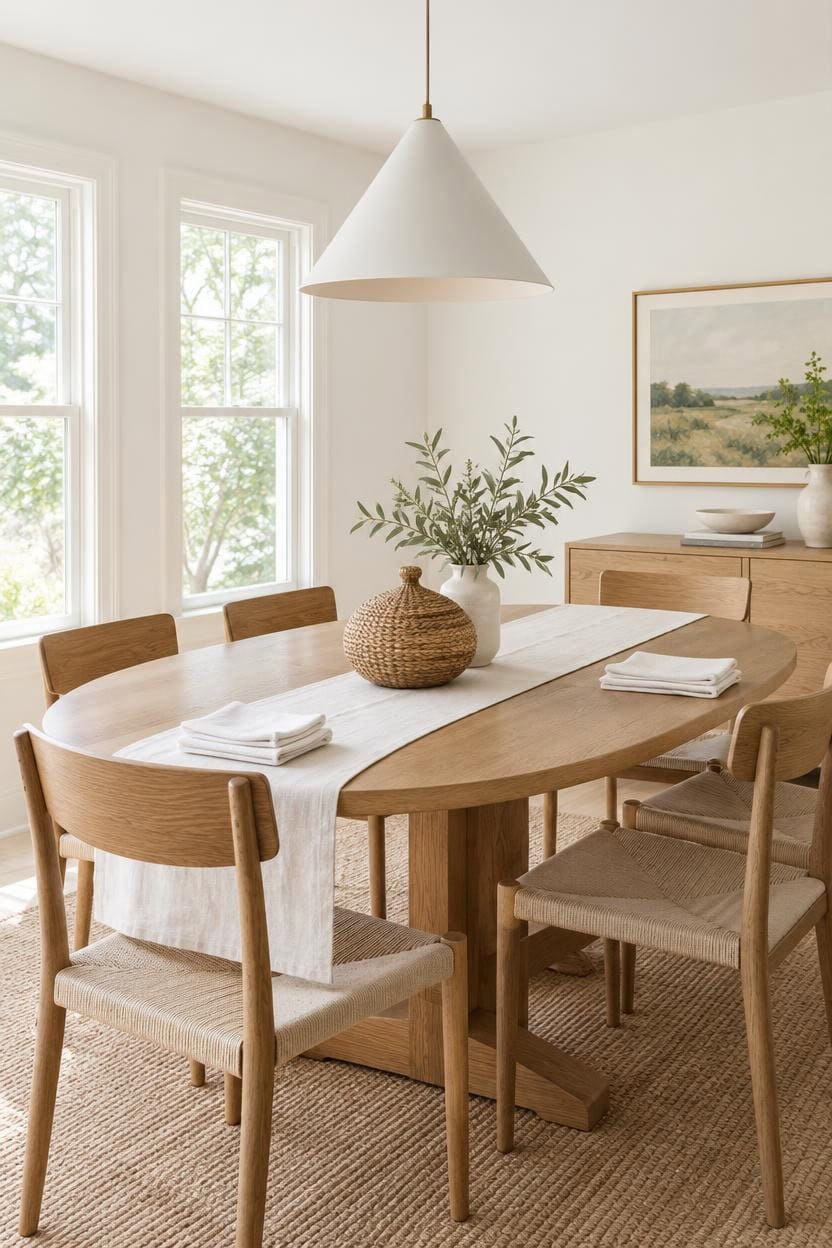 natural linen white woodtones